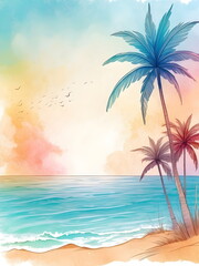 beach background 