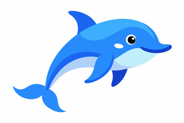 Obraz premium dolphin vector illustration