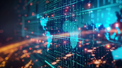 Obraz premium Design a visual guide to understanding data sovereignty and its implications for global data management. Include key considerations for compliance and security.