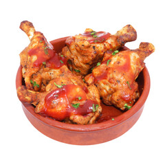Chicken wings , chicken drumsticks / Transparent background