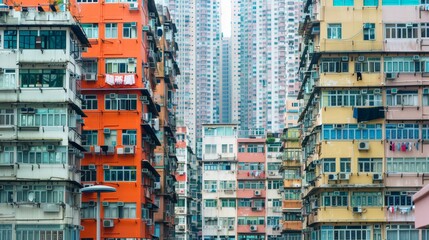 Obraz premium Exploring the fusion of traditional and modern architectural styles in urban landscapes.