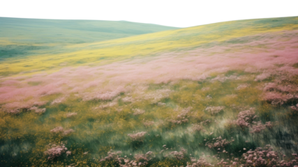 PNG A minimal-large grassland landscape outdoors nature. AI generated Image by rawpixel.