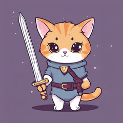 cat-in-clothes-and-with-a-glowing-sword-cute-pet-for-background-poster-print-design-card-banner