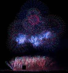 秋田県大曲の花火　2023夏