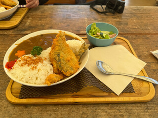 滋賀県　永源寺ダムカレーライス