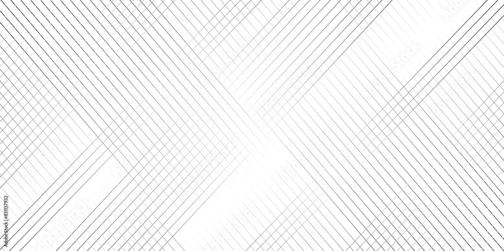Wall mural vector gray line abstract pattern transparent monochrome striped texture, minimal background. abstra