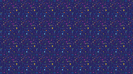 Geometric pattern background 1
This vector has a background with different colors, such as: dark blue, light blue, orange, purple, dark red, and dark green, which you can access from the layers