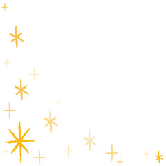 Congratulations graduated vector background. Gold glitter star decoration