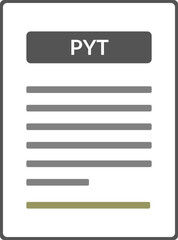 PYT Contract document icon