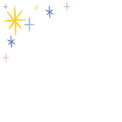 Sparkling stars decorate to celebrate graduation day.