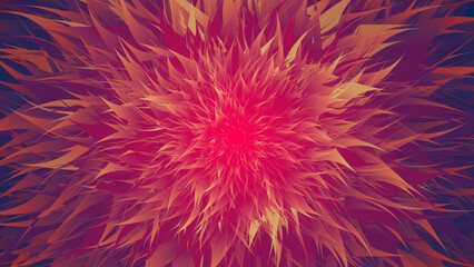 Obraz premium Abstract background with a mesmerizing 3D element.