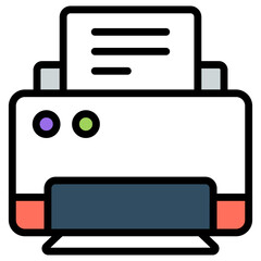 A perfect design icon of printer 

