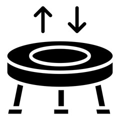 Premium download icon of trampoline 


