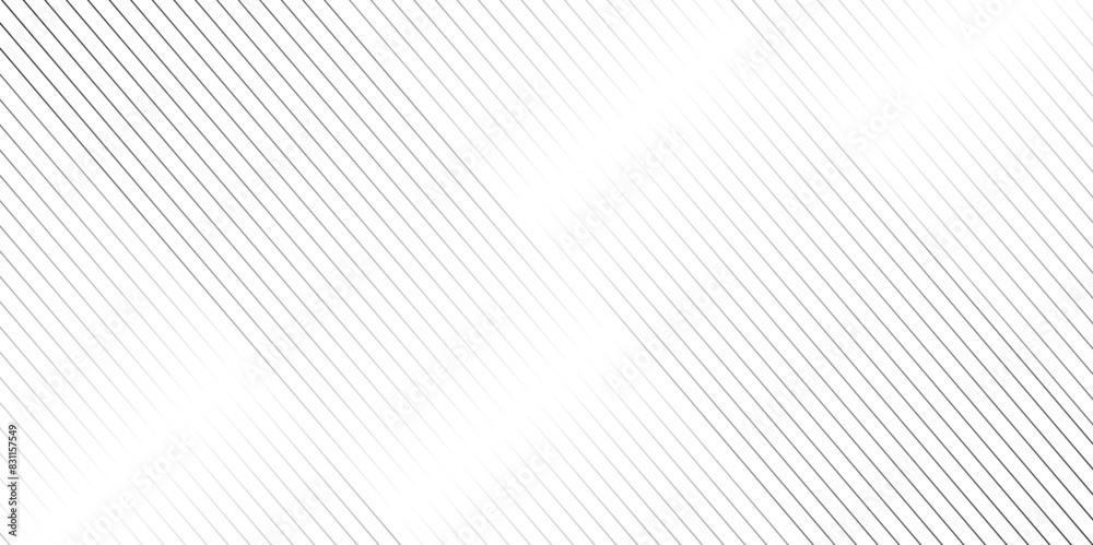 Wall mural vector gradient gray line abstract pattern transparent monochrome striped texture, minimal backgroun