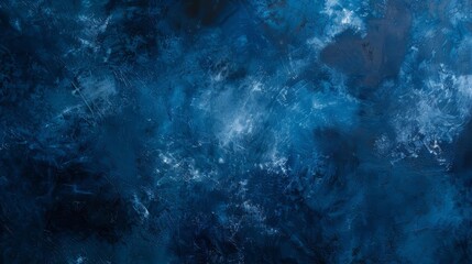 abstract blue painted canvas backdrop dramatic studio background for photography