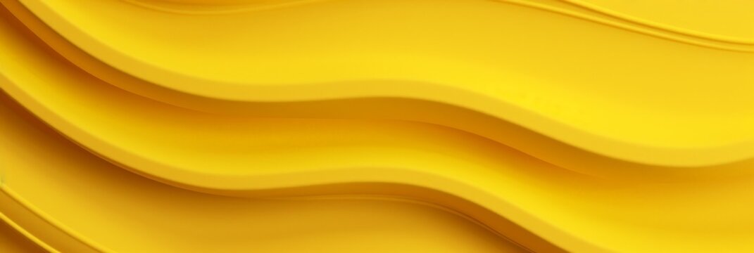 banner Abstract yellow wave pattern illustration with smooth flowing lines and layered design, perfect for vibrant backgrounds and modern designs, horizontal foto with copy space. Backgrounds, modern 