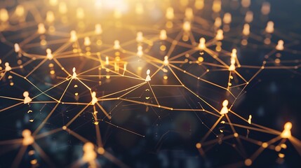 Business network concept Group of businessperson Teamwork Human resources : Generative AI