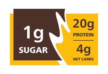 Labeling - Value of Protein, Sugar and Net Carbs