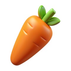 Fresh carrot sticks crunch with vibrant, juicy flavor, perfect snack.  Isolated on white background.