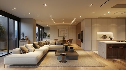 Recessed LED Lighting for Clean Look and Ample Light

