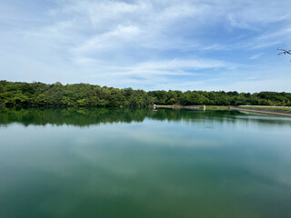 三重県　いなべ公園の風景