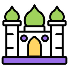 Premium download icon of mosque

