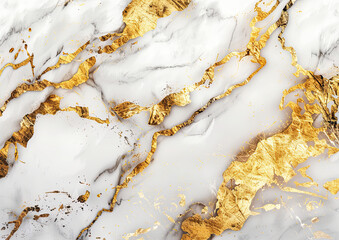Marble texture, gold lines. Created with Ai