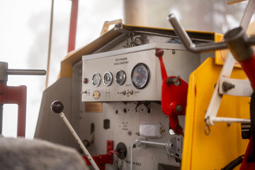 Diesel locomotive at Seymour, Victoria, Australia