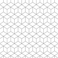 Set of abstract geometric seamless patterns