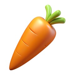 Fresh carrot sticks crunch with vibrant, juicy flavor, perfect snack.  Isolated on white background.