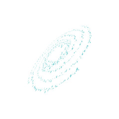 Abstract Galaxy. Spiral galaxy template. Vector illustration.