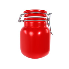 Jar isolated on transparent background