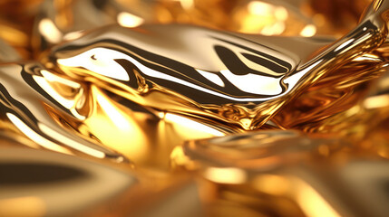 abstract and shiny golden texture wallpaper design