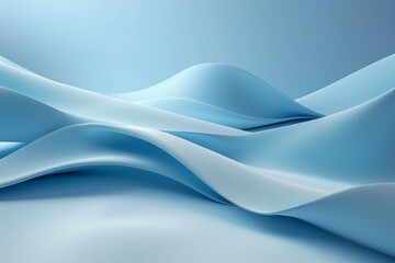 Obraz premium Simplistic Elegance: Minimalist Background with Soft Curves for Professional Presentations