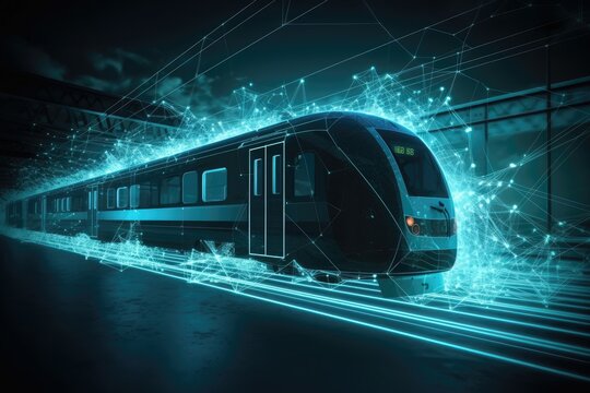 fast hyperloop train sci fi innovation