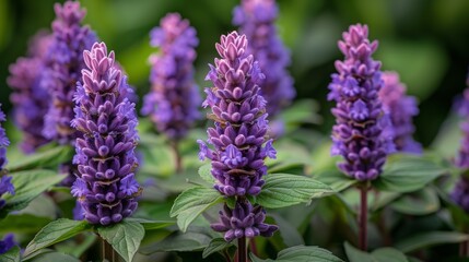 Obraz premium flowers leaves beautiful nature