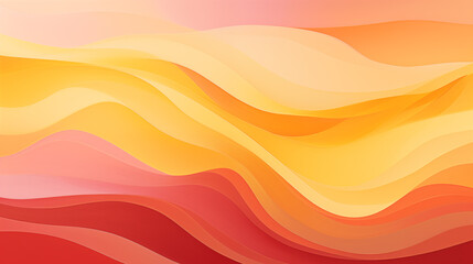 Fototapeta premium Abstract Image, Smooth Wave Shapes, Wallpaper, Background, Cell Phone and Smartphone Case, Computer Screen, Cell Phone and Smartphone Screen, 16:9 Format - PNG