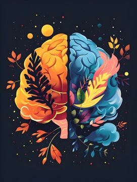 Dualism of Mindset A Vibrant Depiction of Fixed and Growth Perspectives