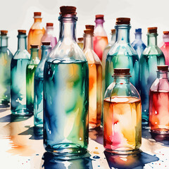 Bottle Very Fresh illustration Design
