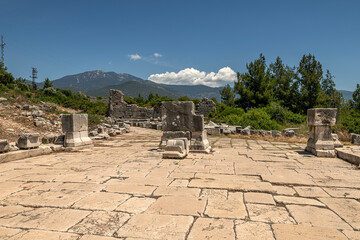 Xanthos ruins were included in the World Cultural Heritage List by UNESCO due to the originality of...