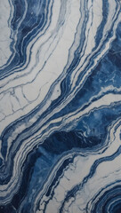 Blue and White marble pattern for upscale wallpaper tiles.