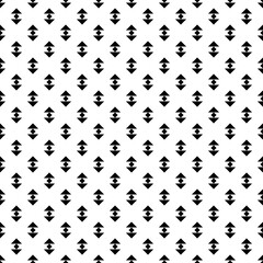 Geometric seamless pattern. Minimalist modern print. Simple background. Arrow motif. Geo ornament. Trendy contemporary wallpaper. Abstract design. Vector artwork