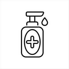 Disinfectant vector icon