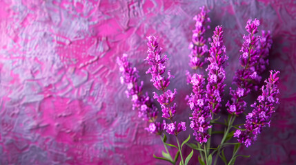 lavender field in region