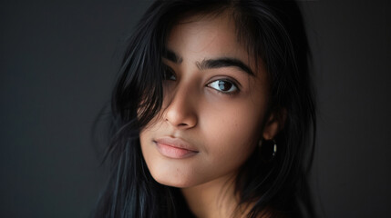 Fototapeta premium young beautiful Indian woman