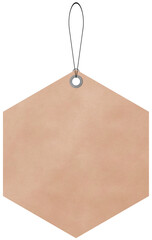 blank paper price tag