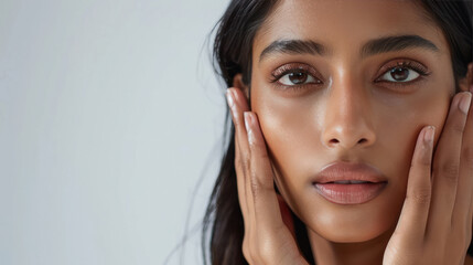 young beautiful Indian woman