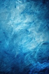 Obraz premium Blue Elegance: Abstract Design With Bold Black Border