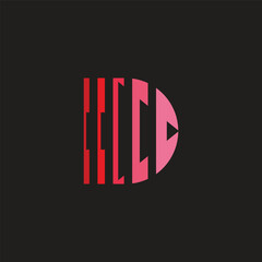 letter d silhouette gradient arrow dynamic logo vector