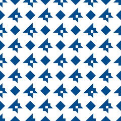 Geometric seamless pattern. Minimalist modern print. Simple background. Geo ornament. Trendy contemporary wallpaper. Abstract design. Vector artwork